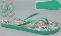 Womens Full-Size Printed Flip Flops – Summer Beach Comfort & Style